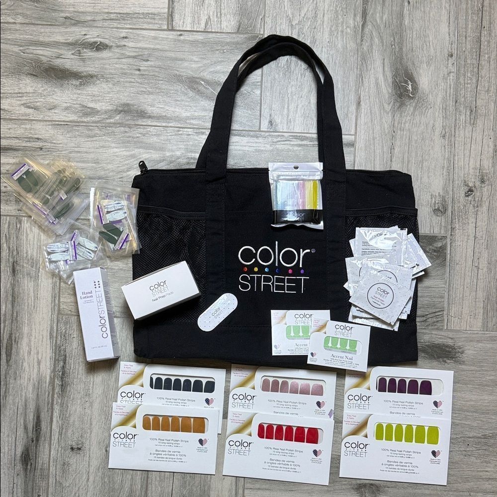 Color Street Nail Strip Bundle with Tote